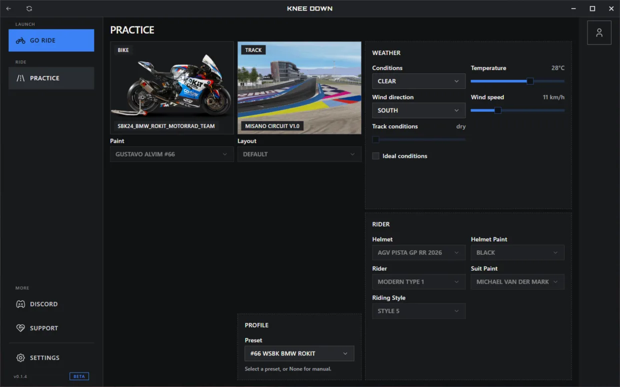 Knee Down Launcher